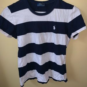 striped polo